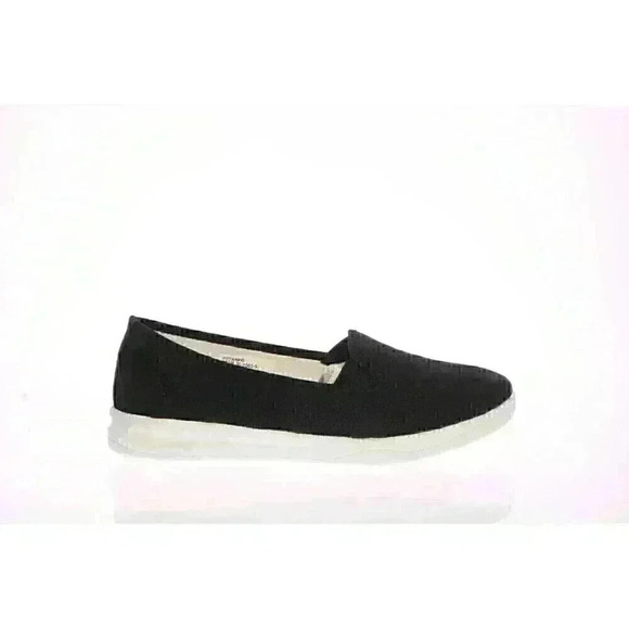 Women's Comfortview Comfort View Dottie Slip-On Sneakers Flats Black  #06957 - Picture 1 of 7